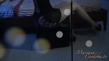 Preview 2 of College Indin Naughty Girl - Mariana Cordoba shemale trailer recien llegada a milano