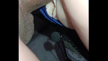 Preview 4 of Bbc Squirt Gangbang - TRAILER: CANDY EN TANGA DE MALLA AZUL! CRIEMPIE VAGINAL.