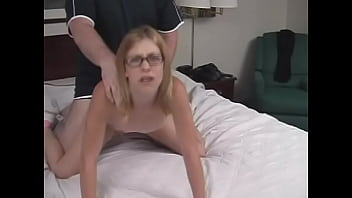 Preview 4 of Classic Sex Dog - Glassses whore sucking cock