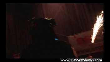 Preview 1 of Desi Garam Anty Sexvideo - Crazy biker girls are undressing