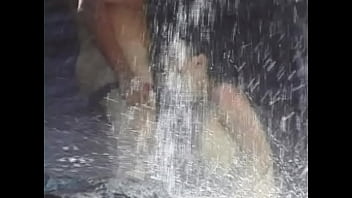 Preview 2 of Baseball Bat Pain - Two gay guys by the waterfall