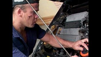 Preview 1 of Sister Hand Jog - Mechanic getting involved in threesome