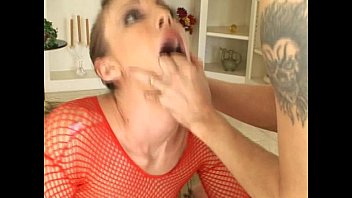 Preview 3 of Mother Age 55 - Brunnete slut in mini skirt gets dp