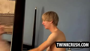 Preview 2 of Stocky Redhead Gay - Twink Noah Carlisle getting his tight asshole fucked