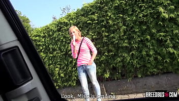 Preview 2 of Brazzil Sex Varry Hot - Hot Hitchhiker Gets Fucked for a Ride in the BreedBus