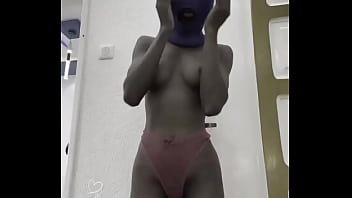 Preview 1 of Nina Elle 60 Fps - Teamblack twerking