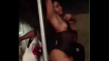 Preview 1 of Hindi Gav Gori Sex - Black Stripper at Club