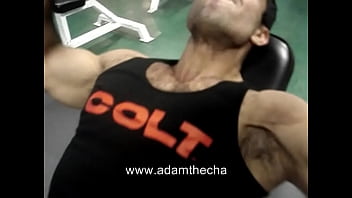 Preview 4 of Tabu Hot Nude - Adam Champ Work Out