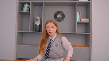 Preview 4 of Seks Muncerat - Principal Caught School girl on Webcam Site! Rough Fuck or Expulsion - It&#039_s Your Choice,  Cute!