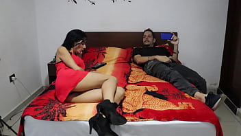 Preview 1 of Pimp Sex - LA SECRETARIA CALIENTE ES INVITADA a una noche caliente con su AMANTE EN EL HOTEL CALIENTE - porno en espanol