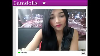 Preview 1 of Deep In Her - LittleBarbie - Latin model showing her nice boobs on webcam
