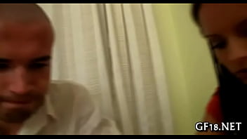 Preview 1 of Cum Itinng - Stranger copulates luxurious legal age teenager
