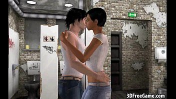 Preview 1 of School Bad Rum - Yummy 3D babe getting licked and fucked hard