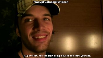 Preview 3 of Sg Bdsm - girl shows tits and sucks dick in a cafe