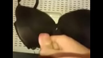 Preview 3 of My Mom Bigg Boob - moms black bra