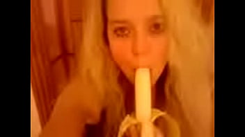 Preview 1 of Joni Sistir - Heidi Hall/Minister Great Yarmouth Whore Sucking A Banana And Wanting My Cock