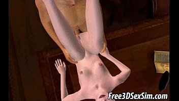 Preview 1 of Hong Kong Saxx - Hot 3D brunette babe getting licked and fucked