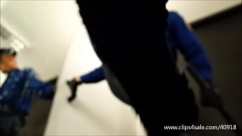 Preview 4 of Hot Bus Rape - DOMINANT COP ATTACKS WITH SPITTING -084