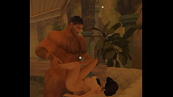 Preview 2 of Nngentot Cewe Japang - handsome hairy arab muscle bull fucking