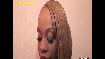 Preview 3 of Pornwife Gym - Whites Guys Get Blowjob from Black Chick