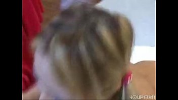 Preview 2 of Ev Sahabi - Horny teen giving a hot blowjob