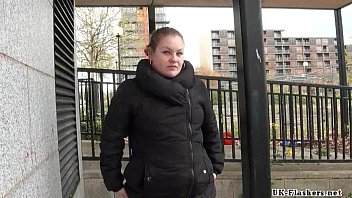 Preview 1 of Amateur Blond Black Husband - Busty bbw amateur Charlies public nudity and crazy exhibitionism outdoors
