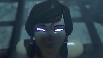 Preview 4 of Sunny 1080 - In her eyes you can read sexual desire and lust. 3d hentai animation porn.