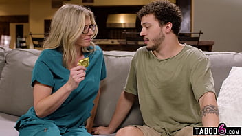 Preview 2 of Bdsm Sparks - School nurse MILF stepmom Cory Chase teaches stepson sex