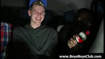 Preview 3 of Fatrr - Black gay boys humiliate white twinks hard 25