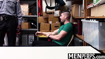 Preview 1 of Mom Surprise Me - Mall Officer Punishes the Two Twinks Fighting in The Mall Premises - Menperps