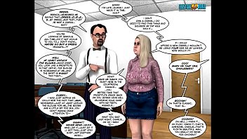 Preview 2 of Pussy Licking Teen Messy Facials - 3D Comic: Malevolent Intentions. Episode 15