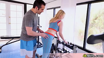 Preview 2 of Pornstar Hijab - Angelica needed a personal trainer but this workout lesson ended in a fuck