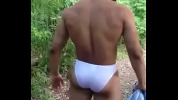 Preview 3 of Stories Mother - Rafael Leonidas: White Briefs