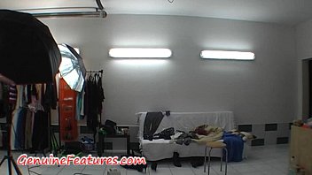 Preview 1 of Cuckold Turkce Altyazi - Super slim blonde in hot backstage video