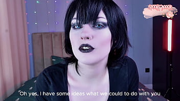 Preview 1 of 5 Second Xxx - Naughty vampire girl Mavis Dracula turned into a cum eater after tasting your sperm! She needs more!