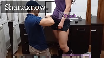 Preview 1 of Giselle Mari Anal - PLUMBER FUCKS TEEN 18YO BEDROOM ASS FACIAL. SHANAXNOW