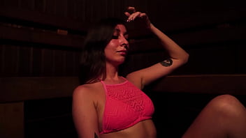 Preview 1 of Porny Ledydotra Saxxxxxxxxxx - Hot MILF gets pounded in pool and sauna with messy blowjob