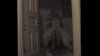 Preview 2 of Litter Gifl Fucking - Dana Dal Bo disoriented whore trapped in closet