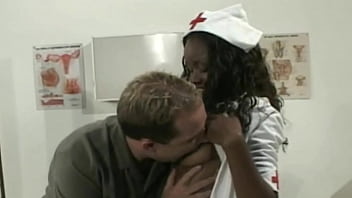Preview 2 of Pete Maid Service - Ebony tits interracial blowjob video