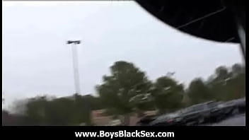 Preview 1 of Movexxxvideo - Black boys fuck white studs bareback style 16