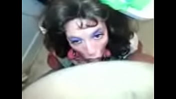 Preview 1 of Amber Coral - bbc cocksucking tranny