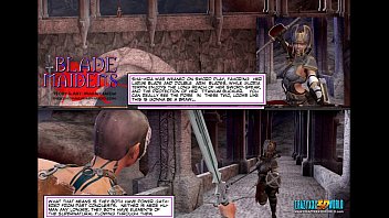 Preview 2 of Giant Tits Mom Milf - 3D Comic: Blade Maidens. Episodes 1-3