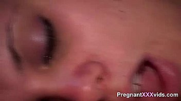 Preview 1 of Old Wemon - Redhead preggo hardcore