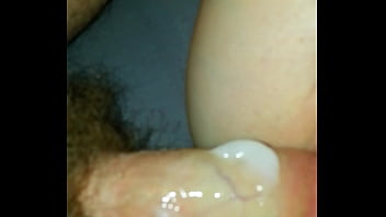 Preview 3 of Lezb - Creampie in her wide open pussy