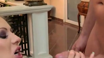 Preview 3 of Jamaican Boobs Stars Gloryhole - Horny blonde