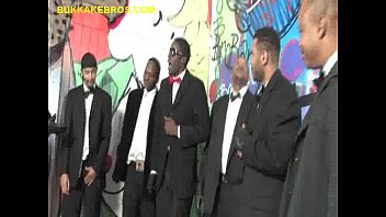 Preview 1 of Madisin 125 - Deepthroats On Group of Black Cocks