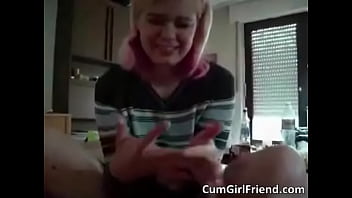 Preview 3 of New Anal Vedyo - Sexy girlfriend gives great handjob