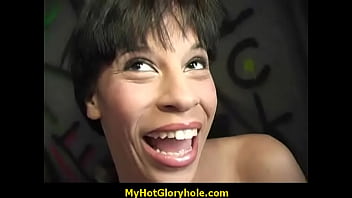 Preview 1 of My Dadda Like Asis - Black Cutie Blows a Cock - Gloryhole Sucking 23