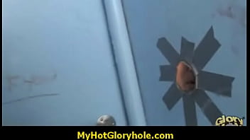 Preview 2 of Ex Poitet - I love to suck a big cock trough a gloryhole 17