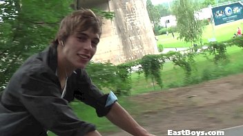 Preview 1 of Tribute Fuer Marie - Cute Twink Gets Handjob in Camper
